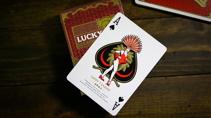 Slot Playing Cards (Lucky 7 Edition) by Midnight Cards