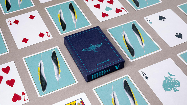 Feather Deck: Goldfinch Edition (Teal) by Joshua Jay