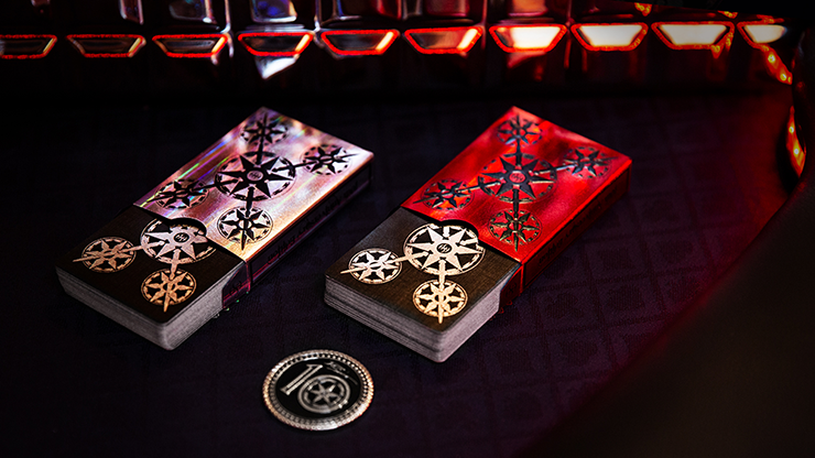 Limited 10th Anniversary Edition Blade Set Playing Cards by Handlordz