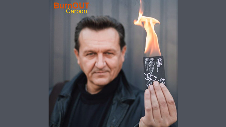 BURNOUT 2.0 CARBON SILVER by Victor Voitko (Gimmick and Online Instructions) - Trick