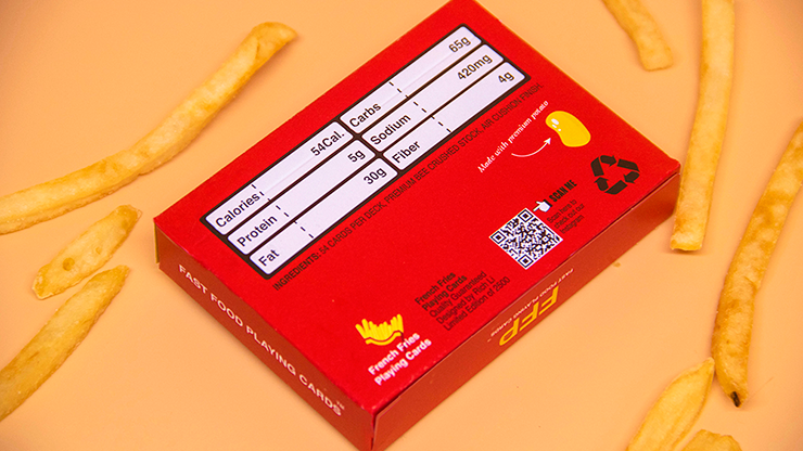 Fries Playing Cards by Fast Food Playing Cards