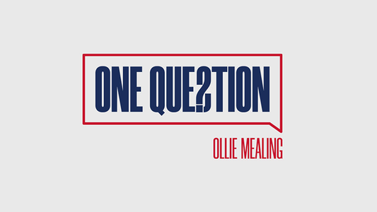 One Question (Gimmicks and Online Instructions) by Ollie Mealing - Trick