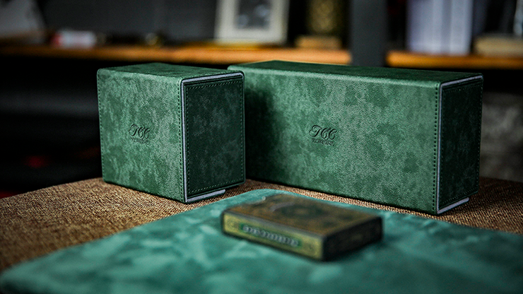 Playing Card Collection GREEN 6 Deck Box by TCC - Trick