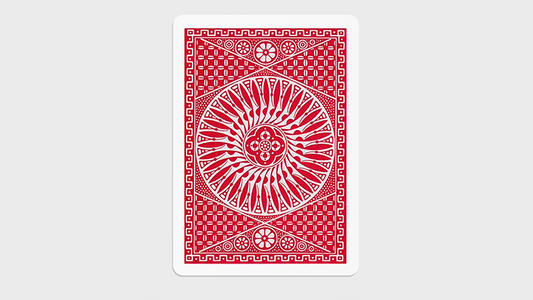 Tally Ho Circle Back Gaff Pack Red (6 Cards) by The Hanrahan Gaff Company