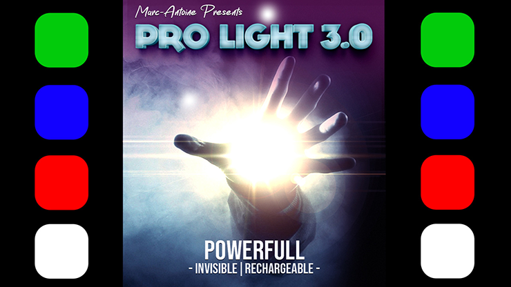 Pro Light 3.0 Blue Pair (Gimmicks and Online Instructions) by Marc Antoine - Trick