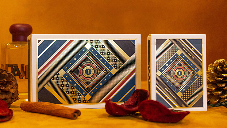 The Exploration (Half-Brick) Playing Cards by Deckidea