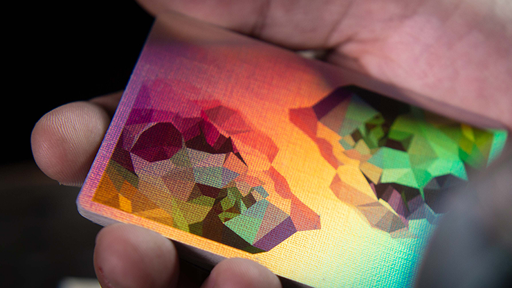 Limited Edition Memento Mori Holographic Playing Cards