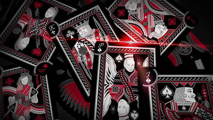 Grandmasters Black Widow Spider Edition (Foil) Playing Cards by HandLordz
