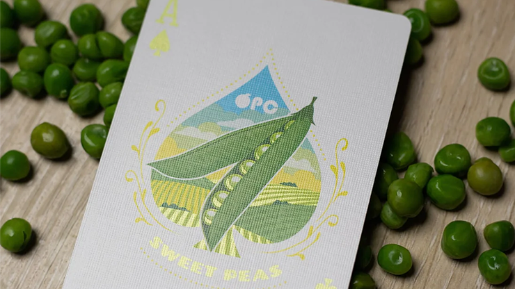 Sweet Peas Playing Cards by OPC