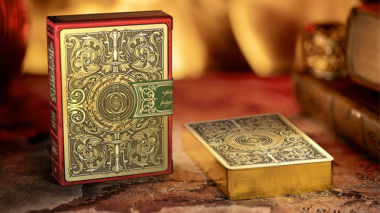 The Lord of the Rings - Two Towers Playing Cards (Foil and Gilded Edition) by Kings Wild