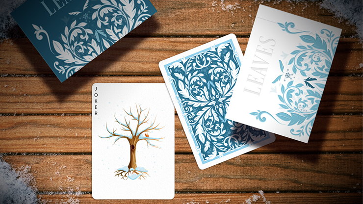Leaves Winter (Collector's Edition) Playing Cards by Dutch Card House Company