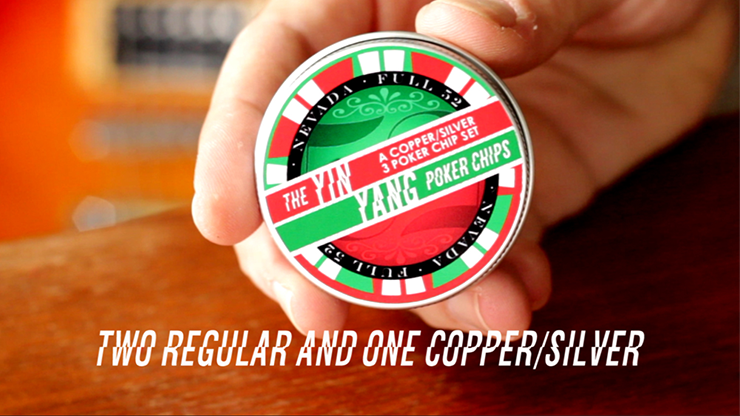 The Ying Yang Poker Chips (Gimmicks and Online Instructions) - Trick