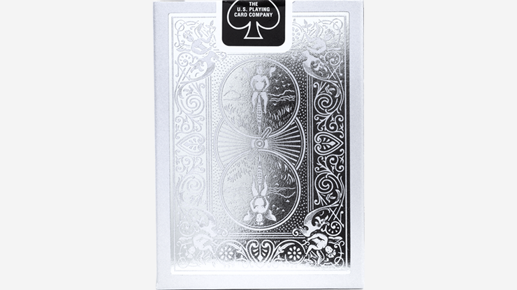Bicycle Metalluxe Silver Playing Cards by US Playing Card Co.