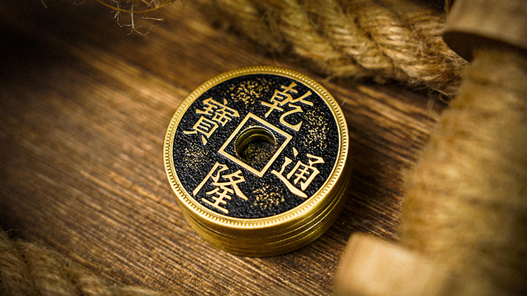 Crazy Chinese Coins by Artisan Coin & Jimmy Fan (Gimmicks and Online Instructions) - Trick