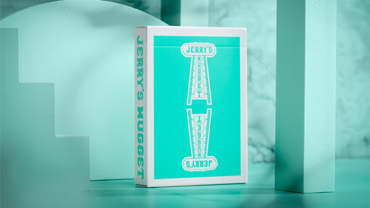 Jerry's Nugget Monotone (Tiffany Blue) Playing Cards