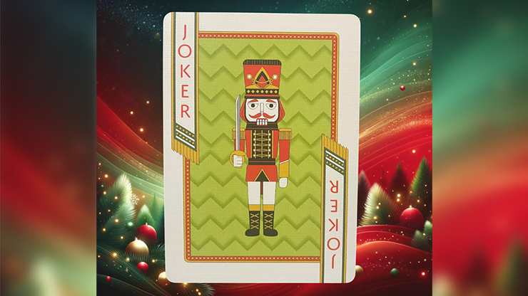 Stripper Bicycle Nutcracker (Green) Playing Cards