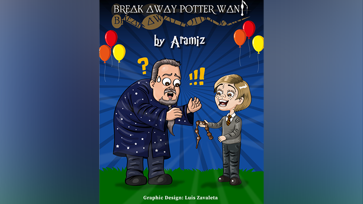BREAK AWAY POTTER WAND by Aramiz - Trick