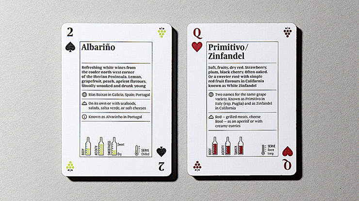 Wine Cards by Cartesian Cards