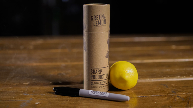Sharp Prediction (Gimmicks and Online Instructions) by Paul Brook and Green Lemon - Trick