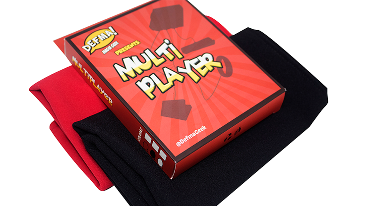 Multiplayer Handkerchief (Black) by PlayTime Magic DEFMA