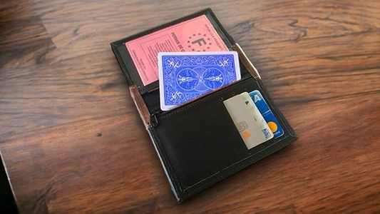 INSTANT WALLET 2.0 (Blue) by Andrew and Magic UP