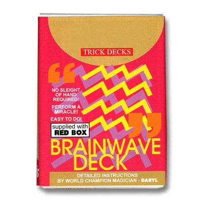 Brainwave Deck Bicycle (Red Case) -  Trick