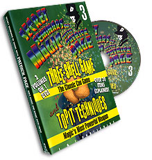 Secret Seminars of Magic  Vol 3  (Three Shell Game and Topit Techniques) with Patrick Page - DVD