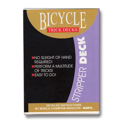 ストリッパーデック -Stripper Deck Bicycle (Red) by US Playing Card-